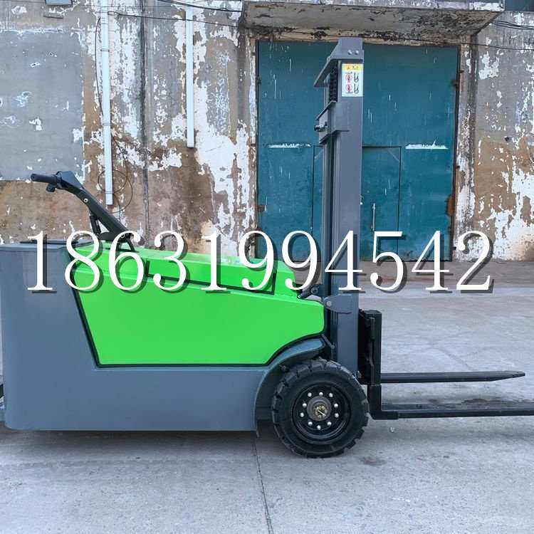 和美镇小型电动叉车1吨2吨步行站驾式电瓶堆高充电装卸车液压升降车铲车
